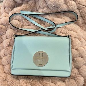 baby blue kate spade bag!